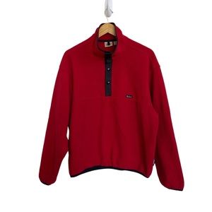 Woolrich Polartec Snap T Pullover Fleece Sweater